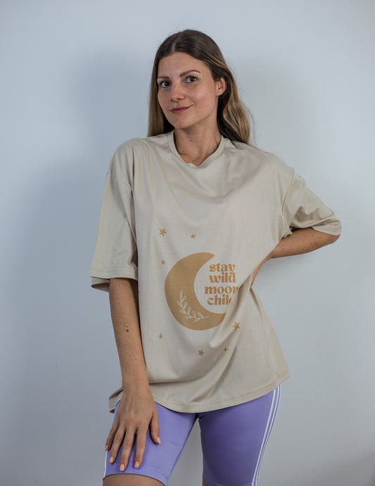 БОХО Тениска „Stay Wild Moon Child“